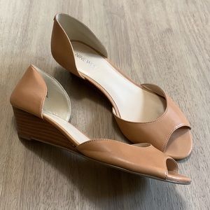 Short Leather Wedges